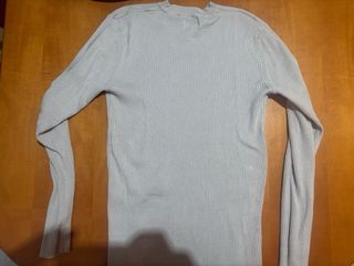 Jersey ASOS gris canalé