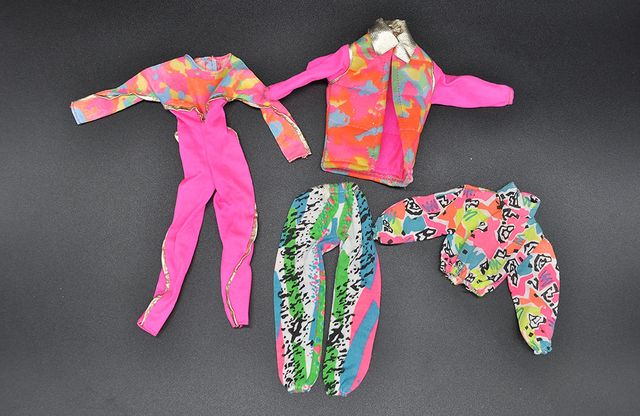 Barbie Ski Fun Tuta e Vestito Mattel 1991