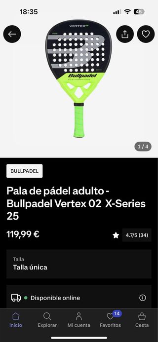 Bullpadel Vertex 02 X-Series Pala Padel