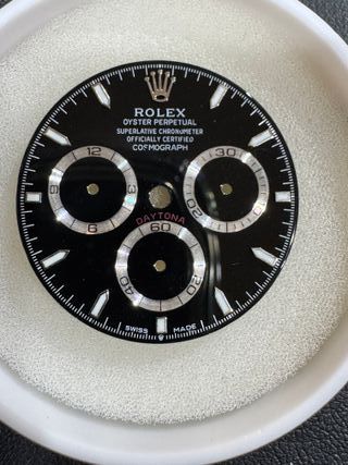 Quadrante Rolex Daytona Nero Argento