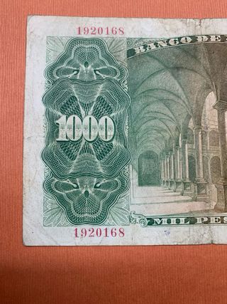 Billete 1000 Pesetas 1946 El Banco de España