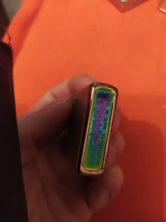 Zippo con grabado Never forget