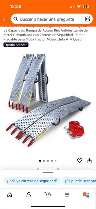 Rampas Moto/Quad Antideslizantes