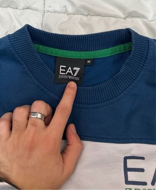 Sudadera Emporio Armani Colorblock