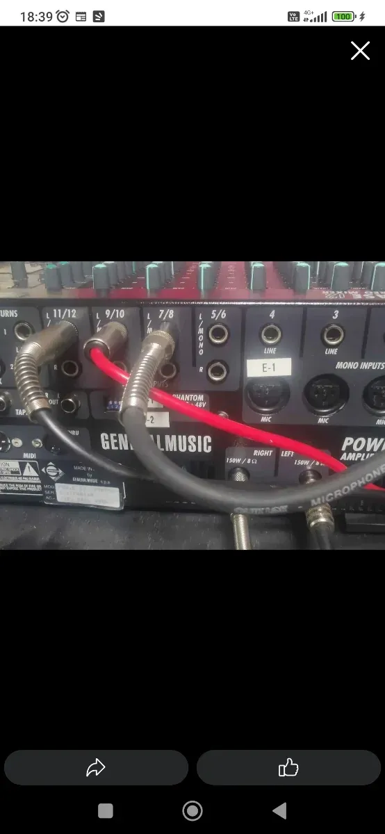 Mixer amplificato Powercase 12 canale