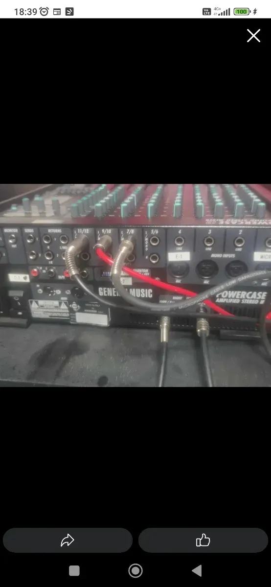 Mixer amplificato Powercase 12 canale