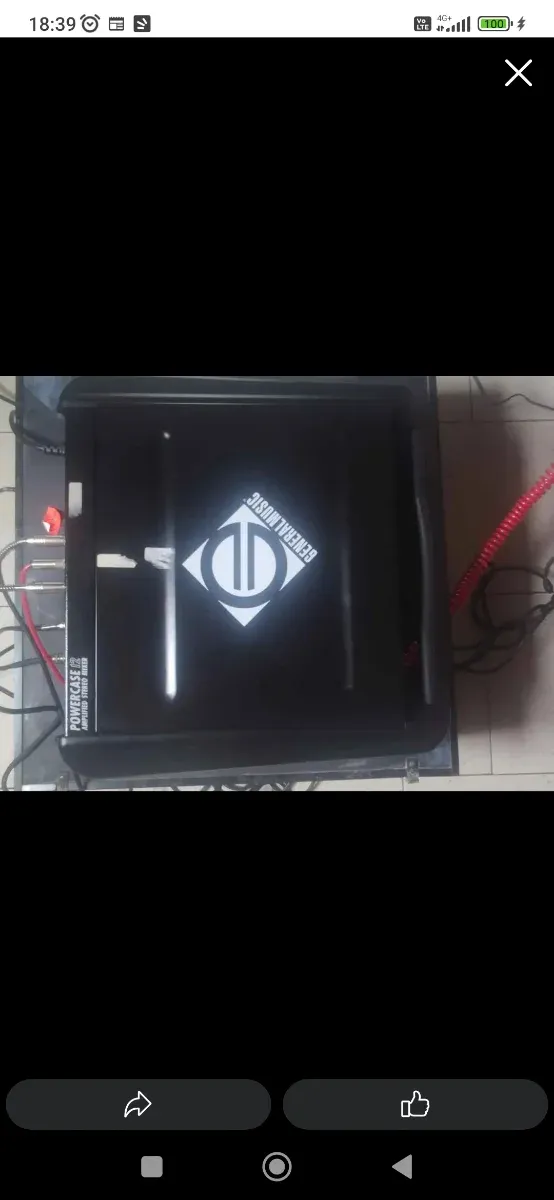 Mixer amplificato Powercase 12 canale