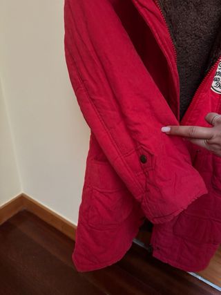 Casaco C&D com pêlo interior Tamanho S