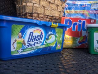 Cestino vimini Pods lavatrice e Tabs lavastoviglie