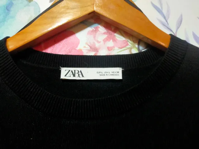 Vestido Zara Negro