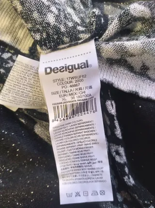 Jersey Desigual Talla XL