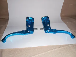 Manetas Freno BMX 2 Dedos Azul