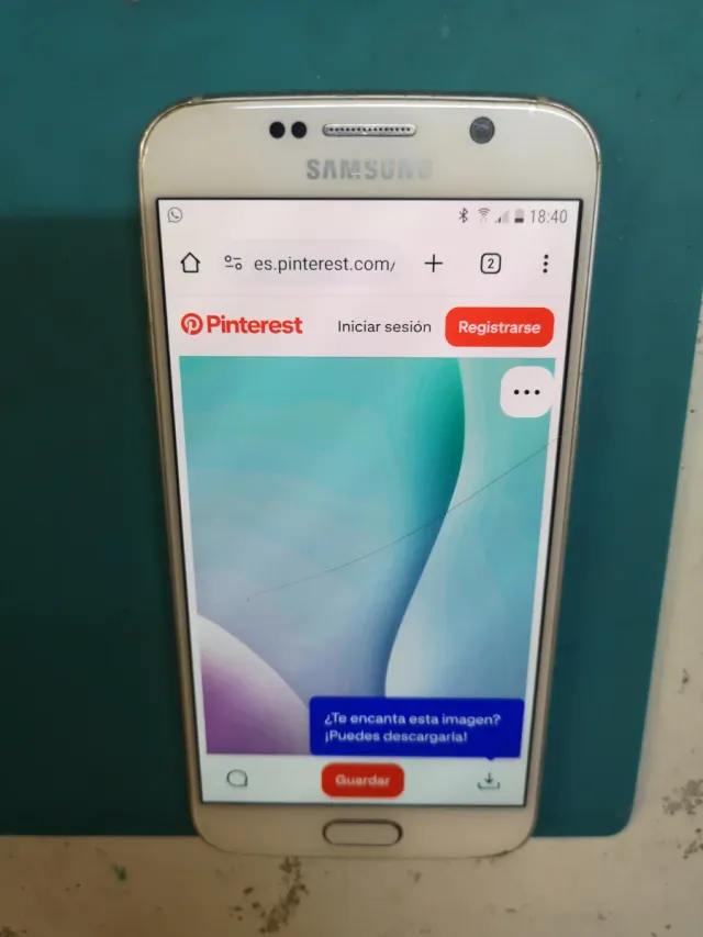 Samsung Galaxy S6 G920 bianco e argento