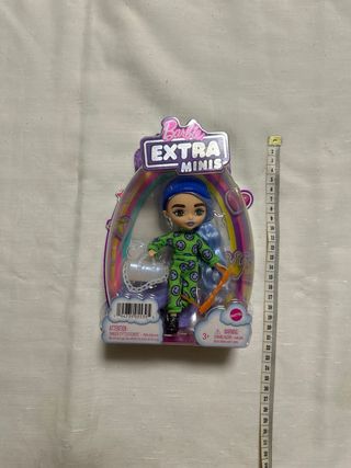 Barbie Extra Minis Pelo Azul Nueva , sin estrenar