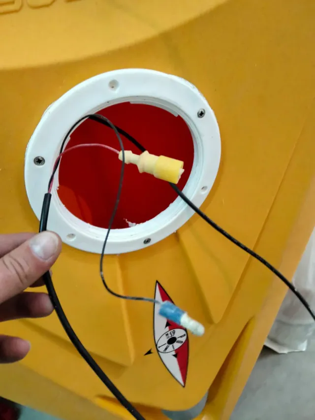 Piragua M. Tequila con asiento ancla sin cañeros