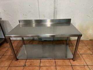 Mesa de trabajo acero inoxidable