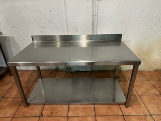 Mesa de trabajo acero inoxidable