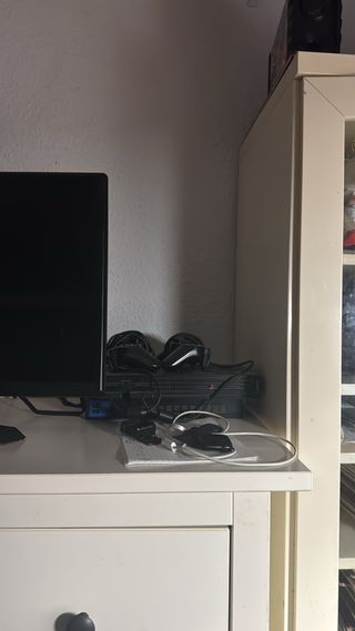 PlayStation 2 Negra con 2 Mandos y 10 Juegos