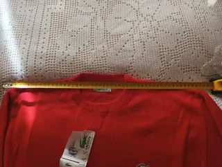 Jersey Lacoste Rojo Talla S