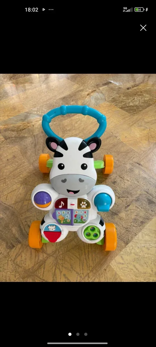 Andador Cebra Fisher Price