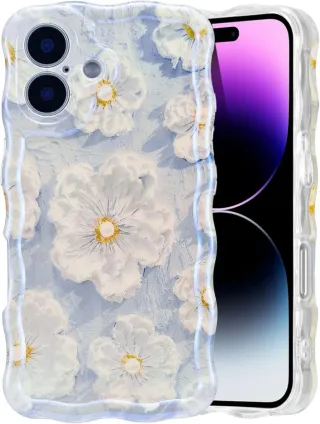 EYZUTAK Custodia iPhone 16 Floreale