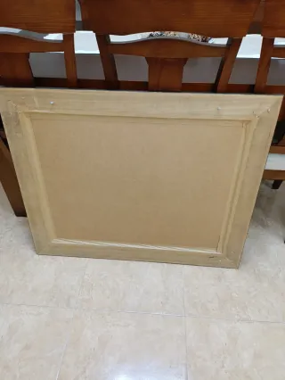 Cuadro rústico madera