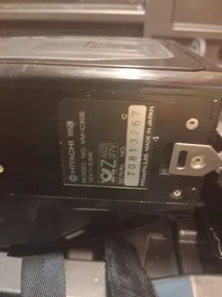 Videocámara Hitachi VMC30E VHS-C