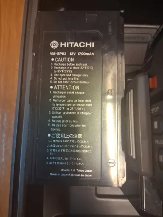 Videocámara Hitachi VMC30E VHS-C