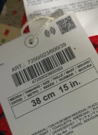 Manteles Navidad. Zara Home