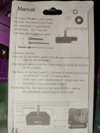 Mecanismo de Reloj Cuarzo QZA1785A