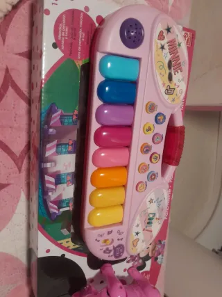Piano Minnie Mouse infantil
