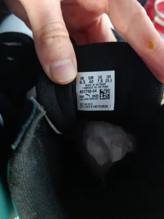 Puma Caven Mid SD Zapatillas Negras Blancas