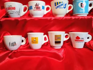 Tazzine caffè pubblicitarie