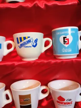 Tazzine caffè pubblicitarie