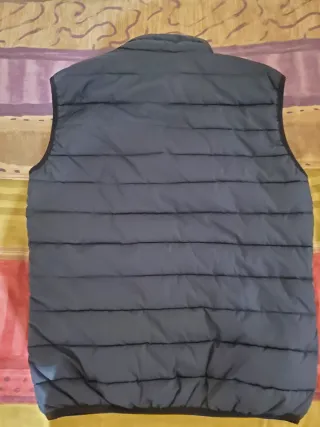 Chaleco acolchado gris Mango