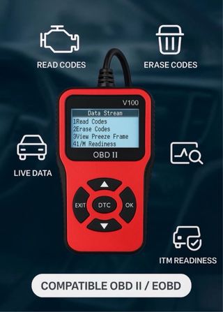 Escáner Diagnóstico OBD II V100