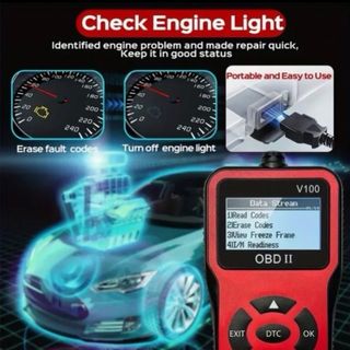 Escáner Diagnóstico OBD II V100