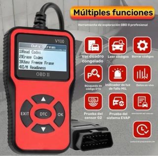 Escáner Diagnóstico OBD II V100