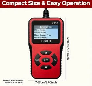 Escáner Diagnóstico OBD II V100