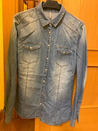 Blusa vaquera mujer Talla L