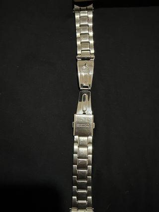 Cinturino Seiko Acciaio Argento