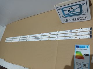 LG43UK6400PLF, KIT 3 TIRAS LED, NUEVAS (ref,110)