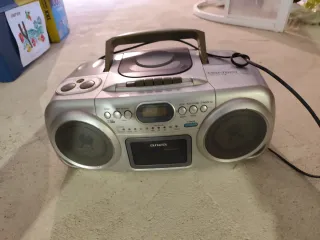 Radio Cassette Aiwa CSD-TD20 Plata