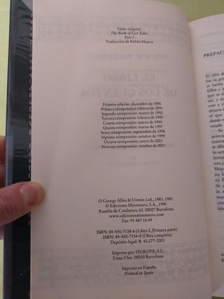 El libro de los cuentos perdidos (Spanish Edition)