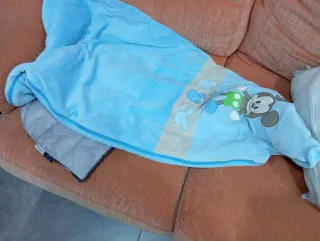 Saco y manoplas para carrito o silleta