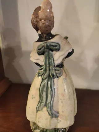 Pareja Figuras Porcelana Falleros