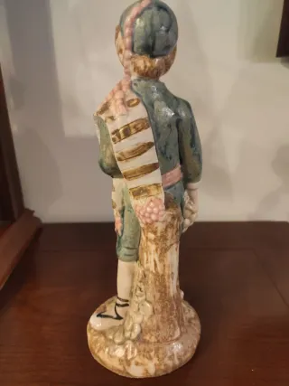 Pareja Figuras Porcelana Falleros