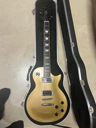 Guitarra Eléctrica Les Paul Jay Thuser Dorada