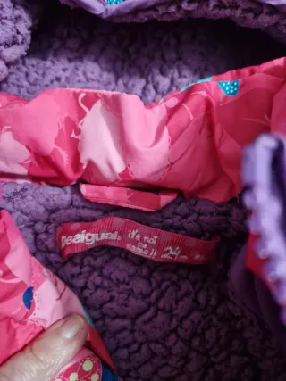 Piumino Desigual bimba 24 mesi