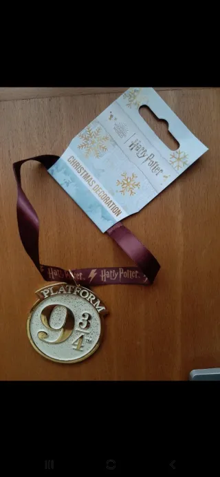 Decoração de Natal Harry Potter Plataforma 9 3/4
